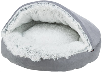 Trixie Dog Basket Donut Harvey Gray Blanco Blanco