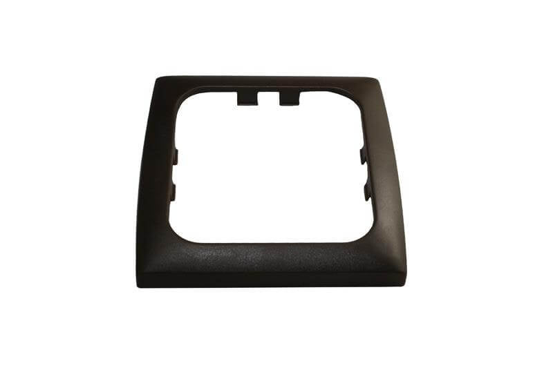 Opal cover frame single brown - packaged
