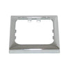 Cornice di copertura opale singola cromata