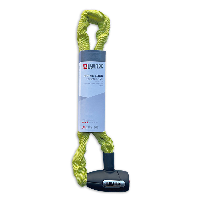 Lynx Cityline M - Lock a catena da 85 cm - verde