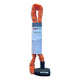 Oranje Lynx Cityline M Kettingslot - 85cm, gehard staal, 5.5mm vierkante schakels, weerbestendig, auto-click, 3 sleutels