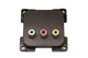 Presa video e audio C-line marrone