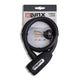Lynx cable lock 60cm - tempered steel, auto -click, including 2 keys