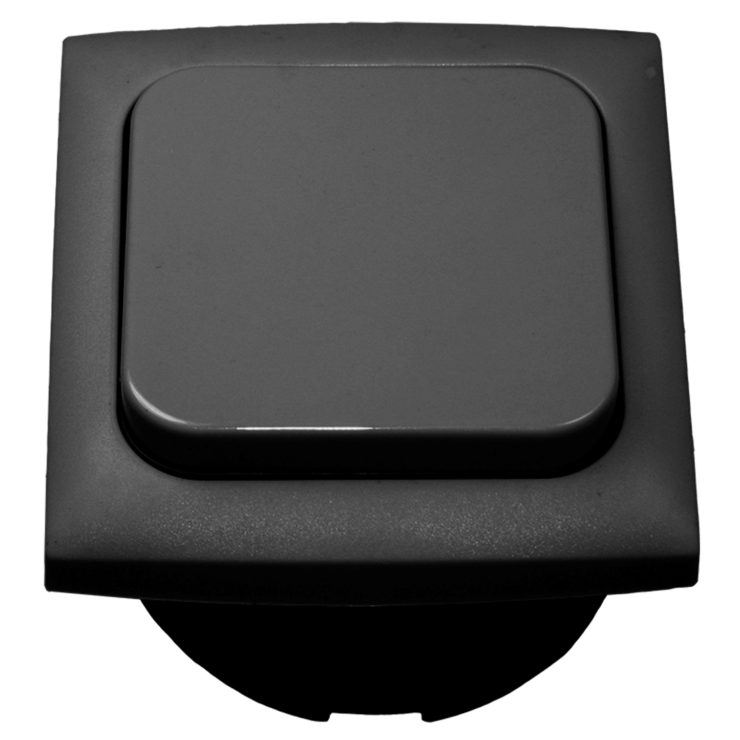 C-line switch with opal cover frame anthracite