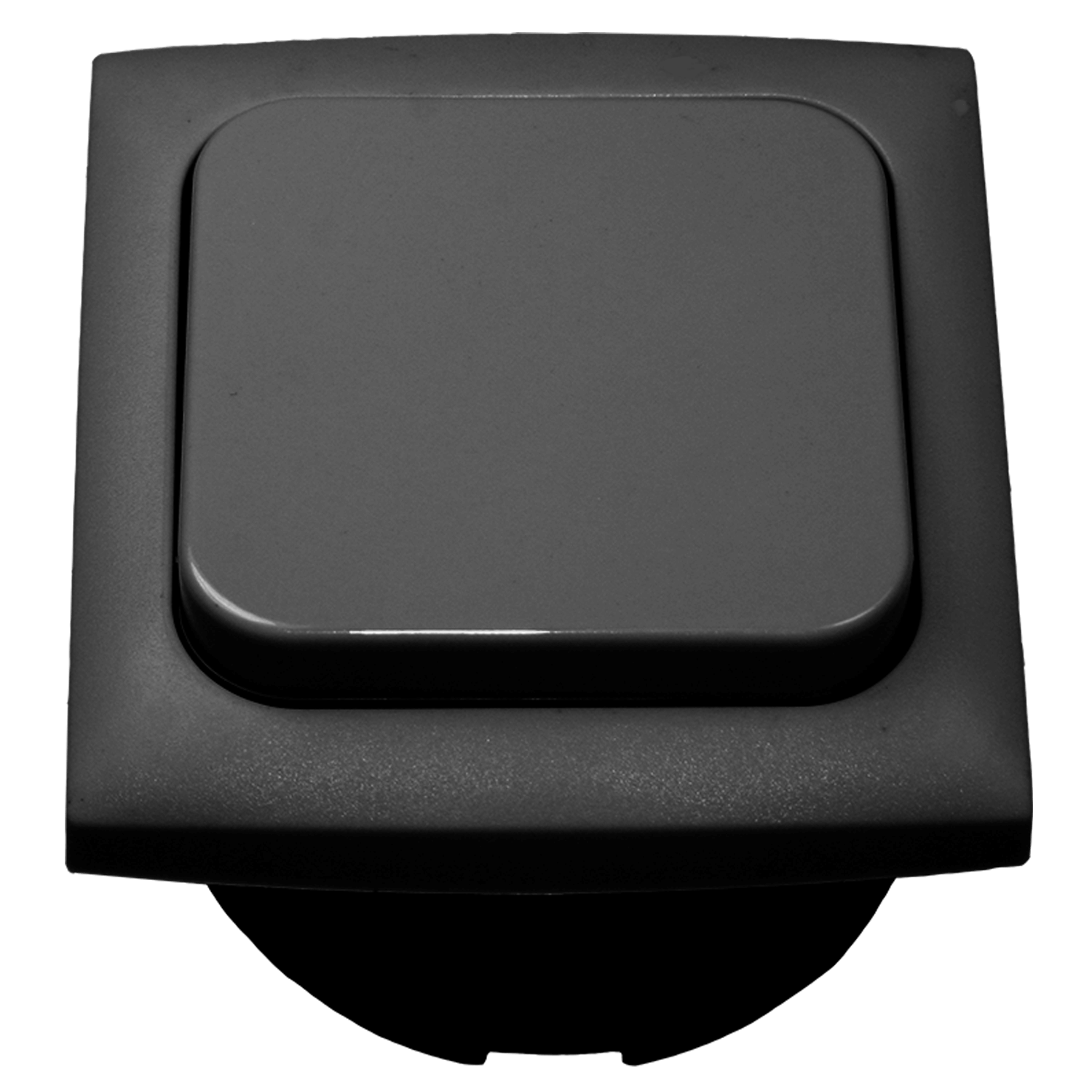 C-line switch with opal cover frame anthracite