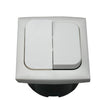 Interruttore serie C-line con cornice di copertura bianco opalino