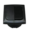 Interruttore serie C-line con cornice di copertura nero opalino