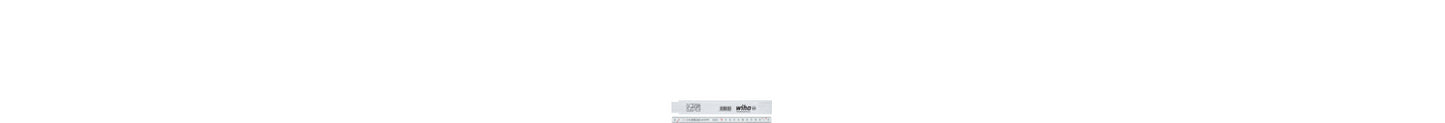 Wiha duimstok longlife 2 m meetlat (wit)