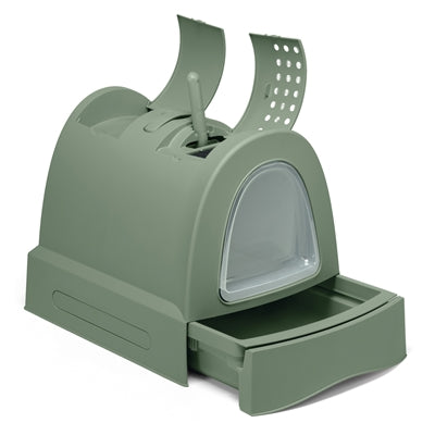 IMac Kattenbak Zuma con verde lade