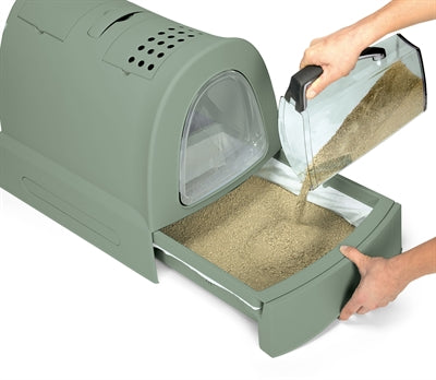IMac Kattenbak Zuma con verde lade