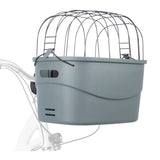 Trixie steering bicycle basket plastic gray - afbeelding 3