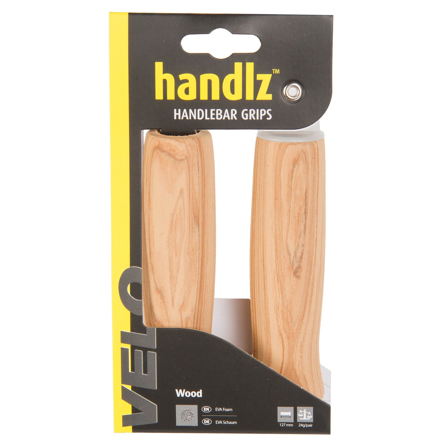 Manopole per bicicletta in legno Velo