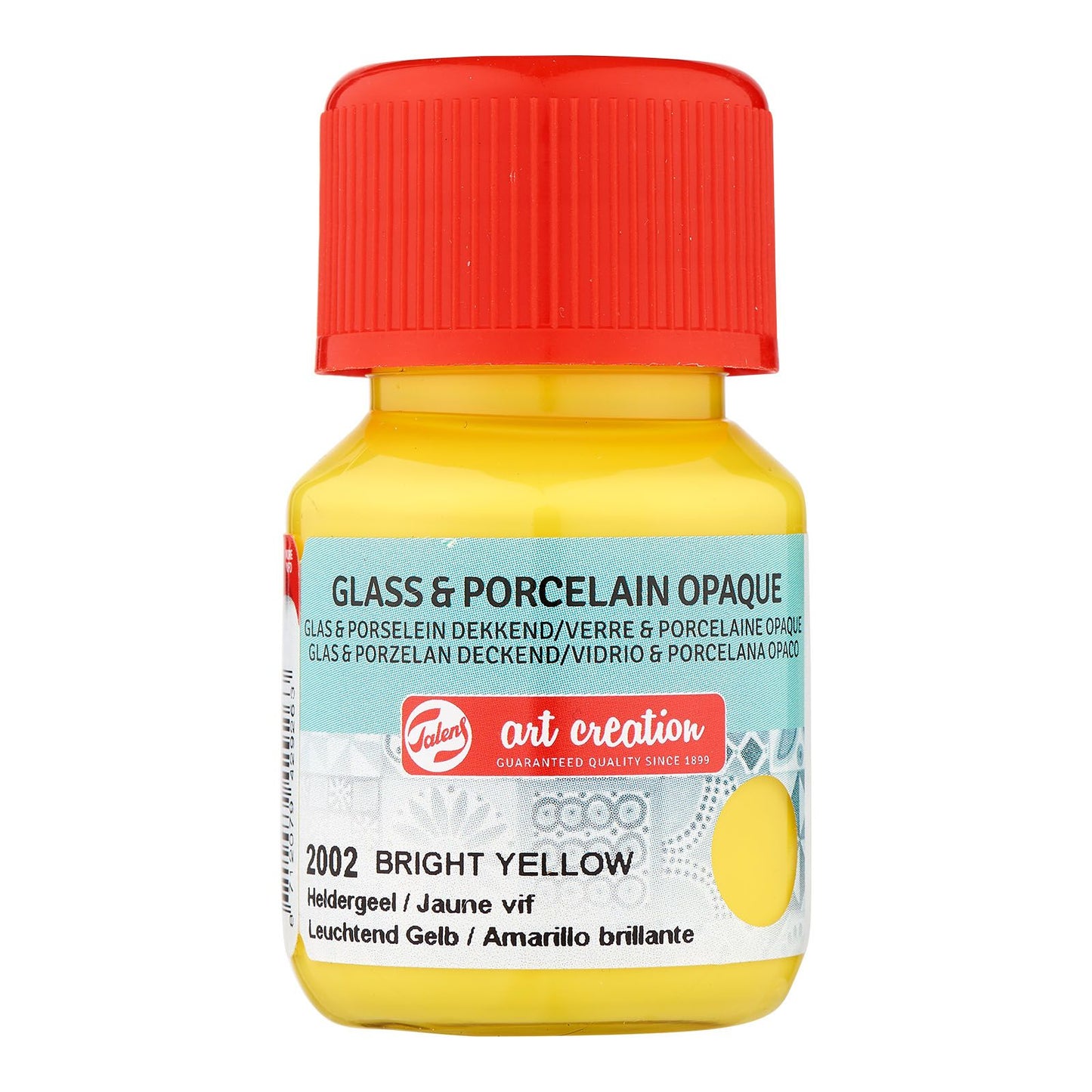 Talens creación artística • porcelana de vidrio opaca 30ml amarillo brillante