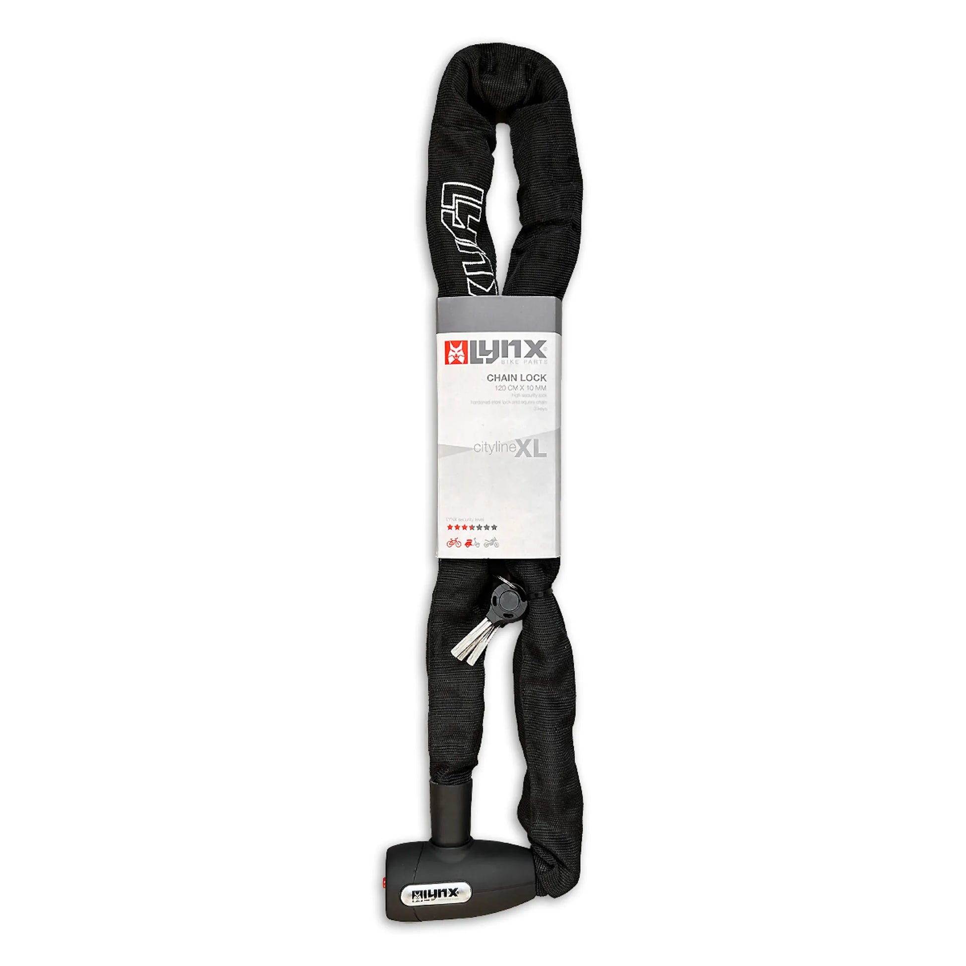 Lynx Lock Lock 10 x 120 cm Black CityLine XL