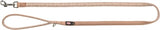 Trixie Hondenriem boho ruiten premium met neopreen karamel - afbeelding 1