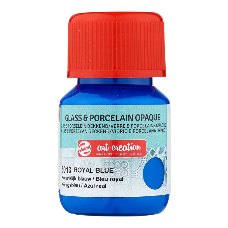 Talens art creation • glas porselein dekkend 30ml koninklijk blauw