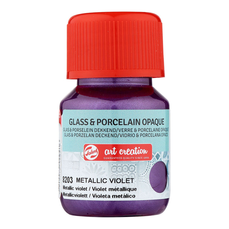 Talens art creation • glas porselein dekkend 30ml metallic violet