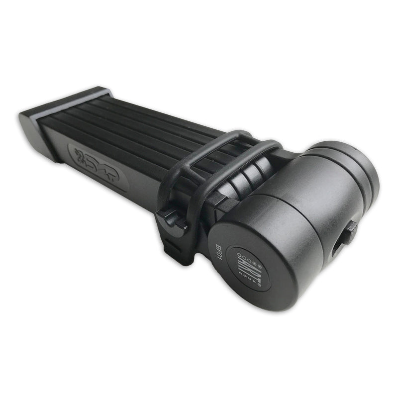 SXP ART 2 LOQUEO PLOTING - Acero duro, flexible, 80 cm, seguridad para bicicletas, negro