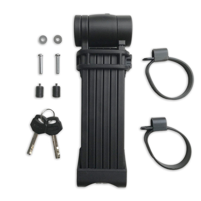 SXP ART 2 LOQUEO PLOTING - Acero duro, flexible, 80 cm, seguridad para bicicletas, negro