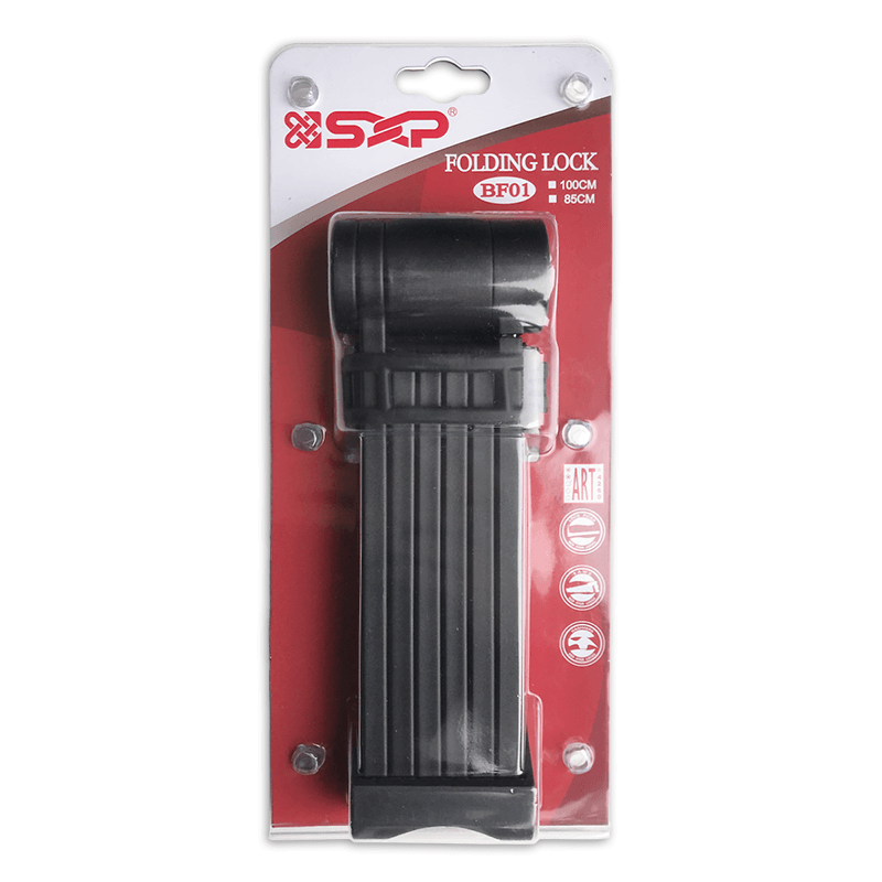 SXP ART 2 LOQUEO PLOTING - Acero duro, flexible, 80 cm, seguridad para bicicletas, negro