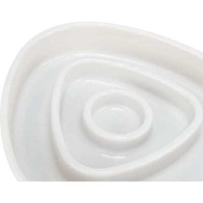 Trixie Food Bowl de plástico TPR Gray