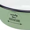 Trixie Food Bowl Bere Box Box smalto in acciaio inossidabile verde