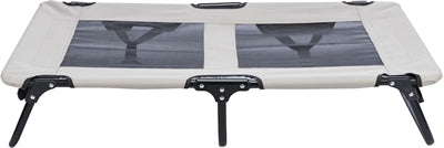 Trixie stretcher dog light gray black