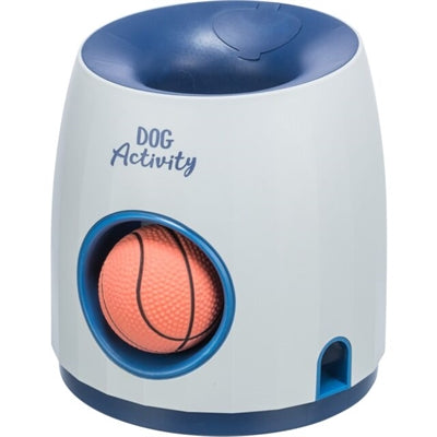 Trixie Dog Activity Strategy Game Ball Treat White Blue