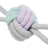 Trixie Junior Button Ball con 2 loop a mano corda