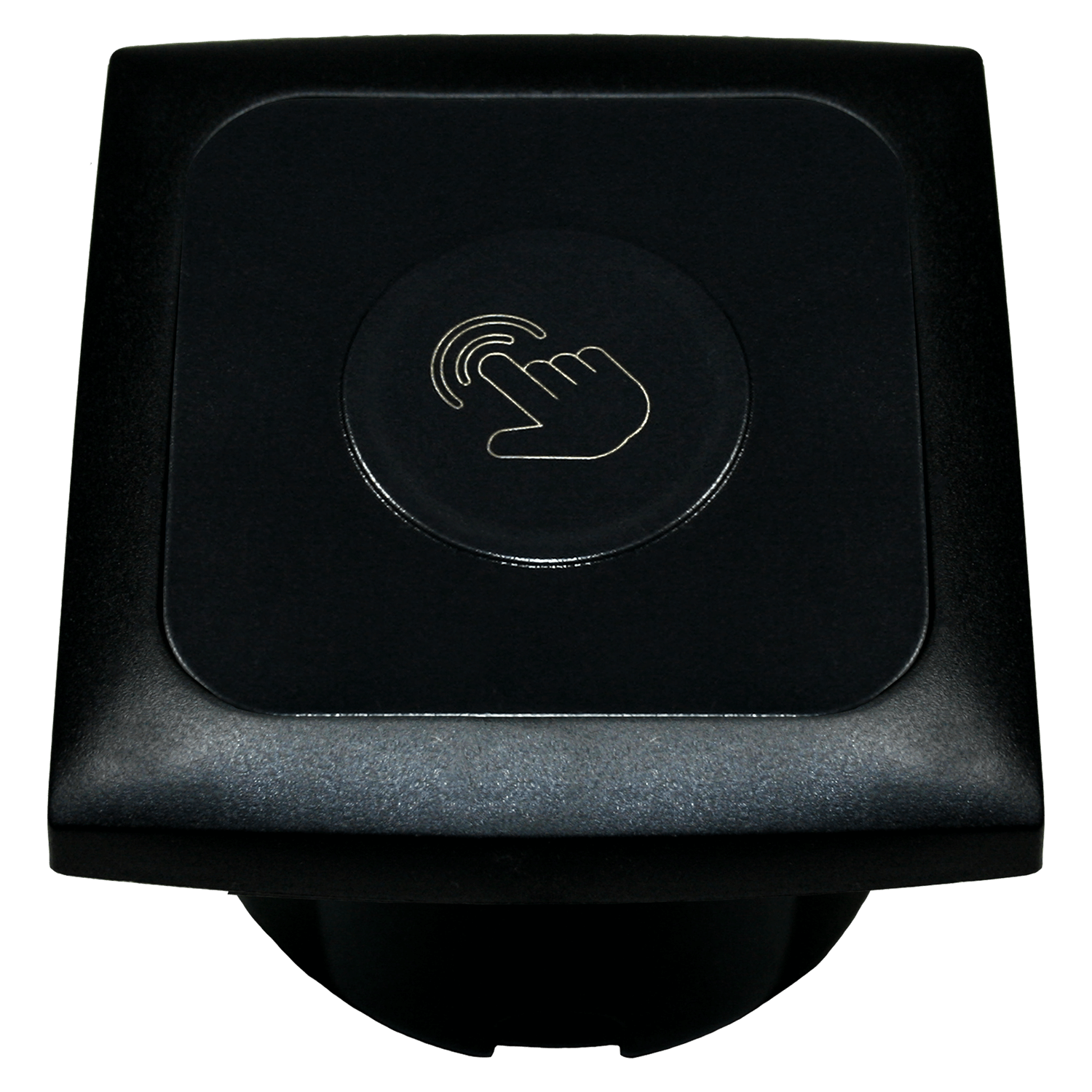 Opal dimmer lighting for camper and caravan with black cover frame