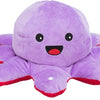 Trixie Octopus omkeerbaar pluche rood paars