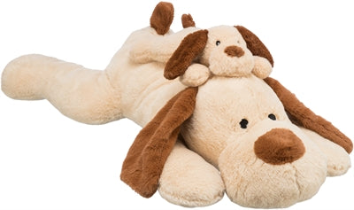 Trixie Cuddle Hond Benny Plush Beige Bruin