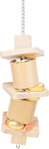 Trixie Snack speelgoed bamboe hout naturel - afbeelding 1
