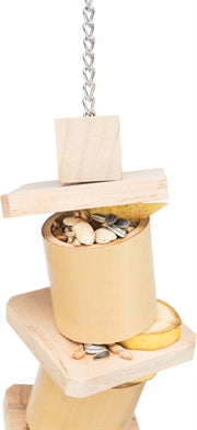 Trixie Snack speelgoed bamboe hout naturel - afbeelding 3