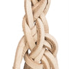 Trixie Toy Laces in pelle con perle di legno Naturel