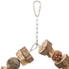 Trixie ringschommel hout dennenappels naturel