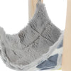 Escondite de trixie con hamaca soleada surti gris