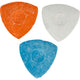 Creativ company tiza de sastre, d 5,5 cm, azul, rojo, blanco, 3 piezas 1 caja