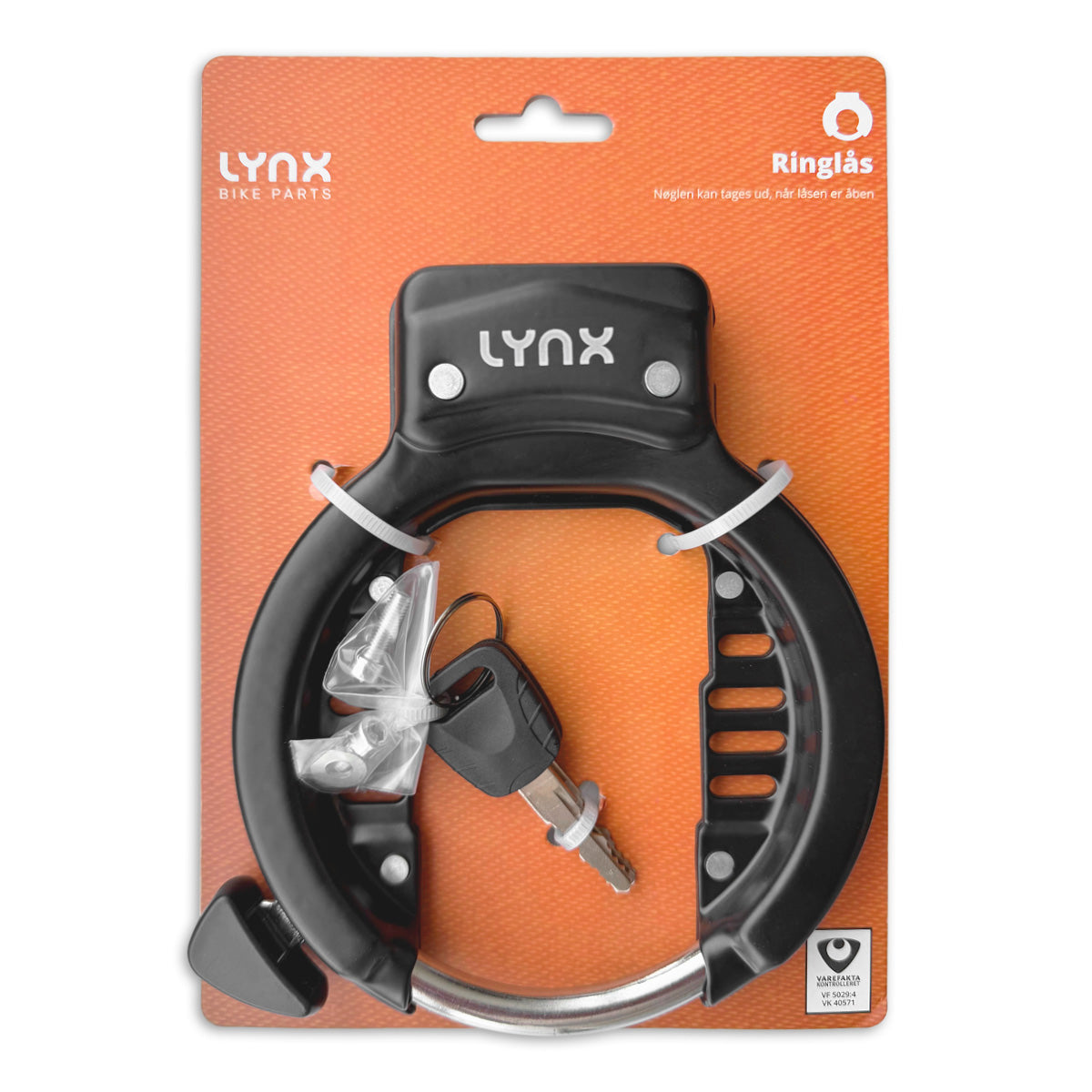 Cerradura de marco Lynx con llave extraíble (varefakta)