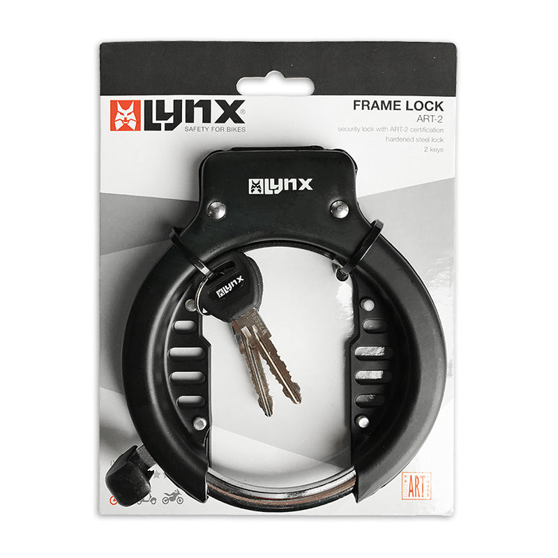 Lynx Art2 Frameslot - Acero templado de 10 mm - Negro