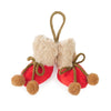Botines de navidad Cupid Comet Catnip