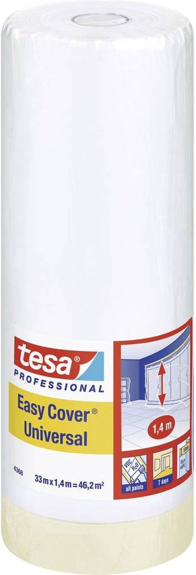 Tesa 04368-00009-02 masking film easy cover light brown (L x W) 33 m x 1.4 m 1 piece(s)