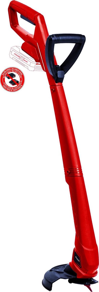 Cortabordes de batería Einhell GC-CT 18 24 li p solo - power x-change - 18 v li-ion - diámetro de corte: 24 cm - incl. 20 cuchillas de plástico - excl. batería y cargador