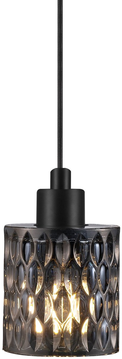 Lampada a sospensione Nordlux Hollywood-e27-vetro fumé