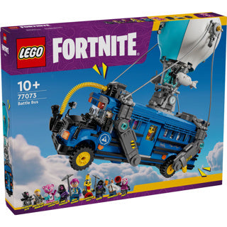 Lego fortnite battle bus uit de videogame - 77073