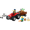 LEGO LEGO CITY 60461 Trattore rosso con trailer e pecore