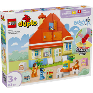 LEGO DUPLO 10459 Huis Van Bluey e la sua famiglia con gioco di memoria