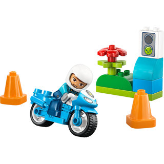 Lego 10471 Duplo Town Motocicletta Blu della Polizia | 2 pezzi