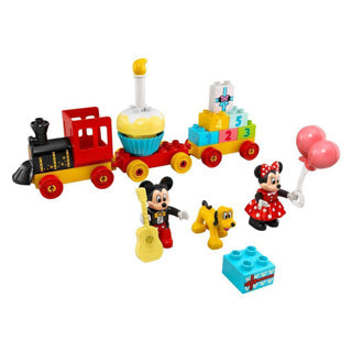 Lego duplo disney mickey minnie verjaardagstrein, bouwbaar speelgoed voor peuters 10941