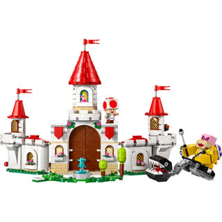 Lego super mario 71435 gevecht met roy bij peach' kasteel